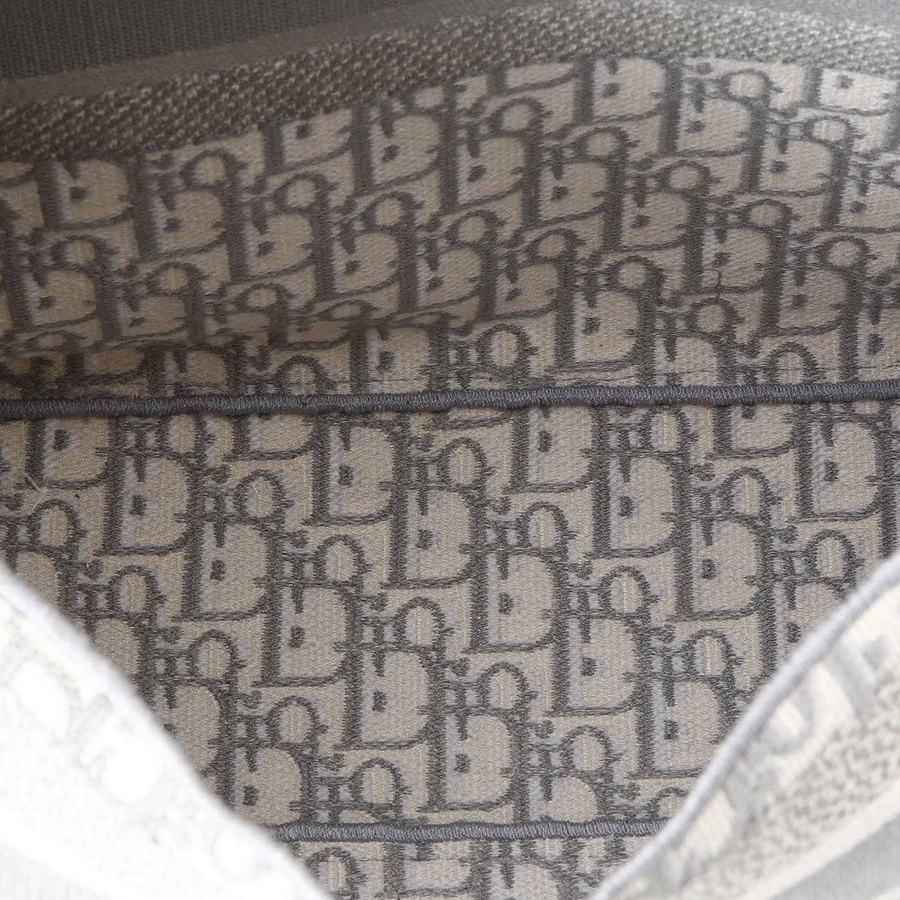CHRISTIAN DIOR(USED)크리스찬디올 오블리크 디올캠프 메신저백 그레이